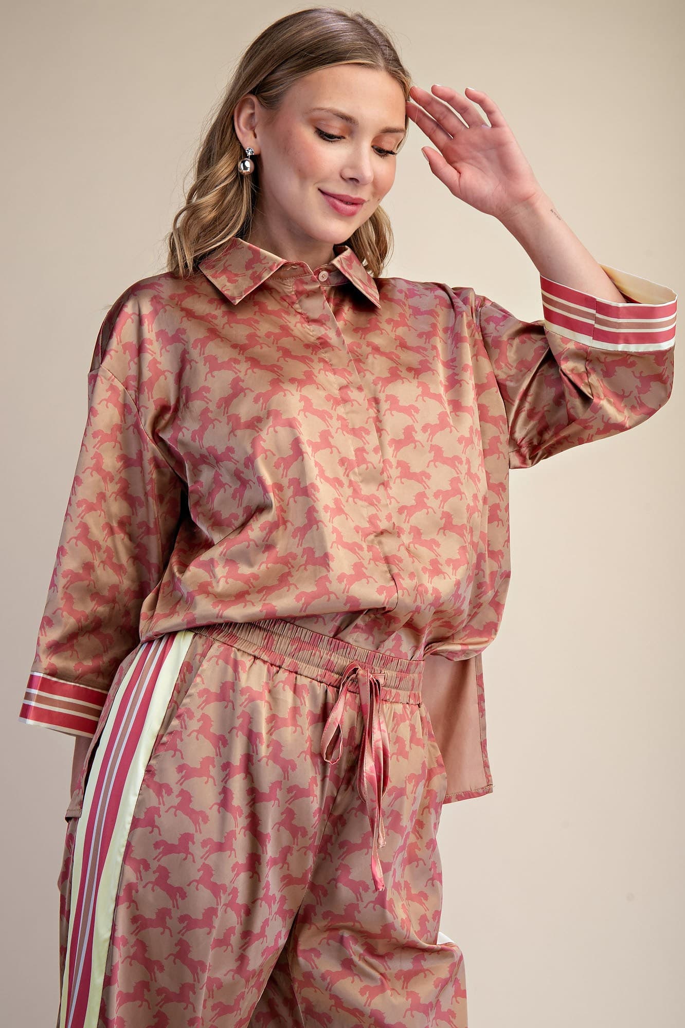 GT9694 - TAUPE/PINK