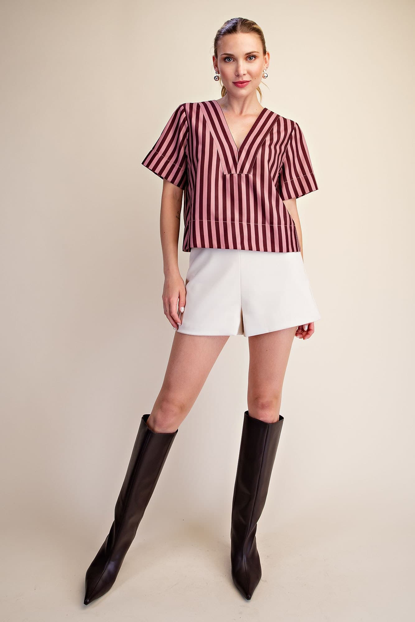 T9172 - BURGUNDY/DUSTY ROSE