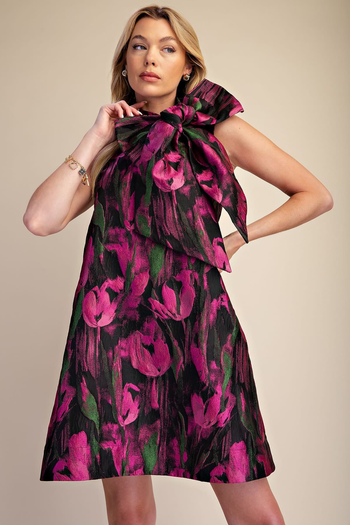 D9168 - FUCHSIA/GREEN
