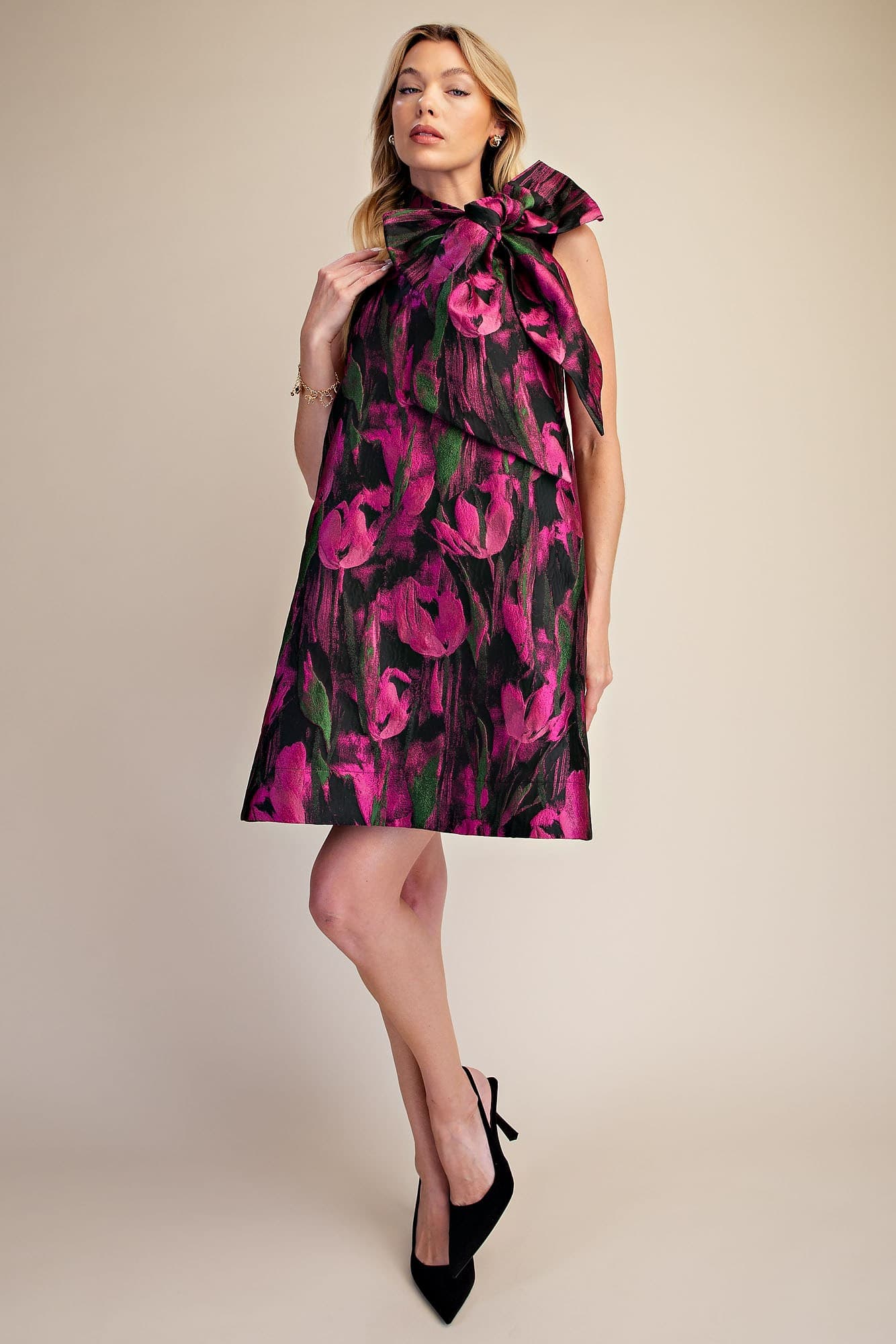 D9168 - FUCHSIA/GREEN