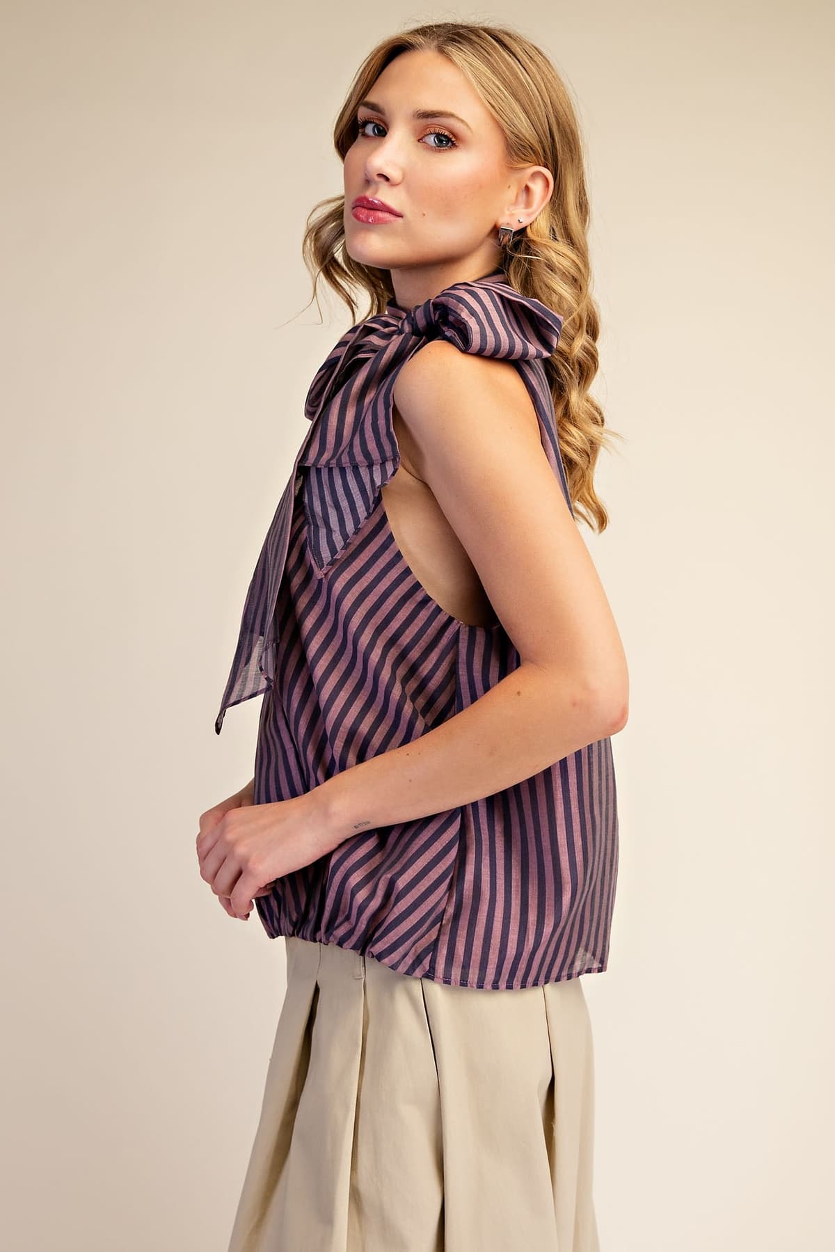 T8513 - MAUVE/NAVY
