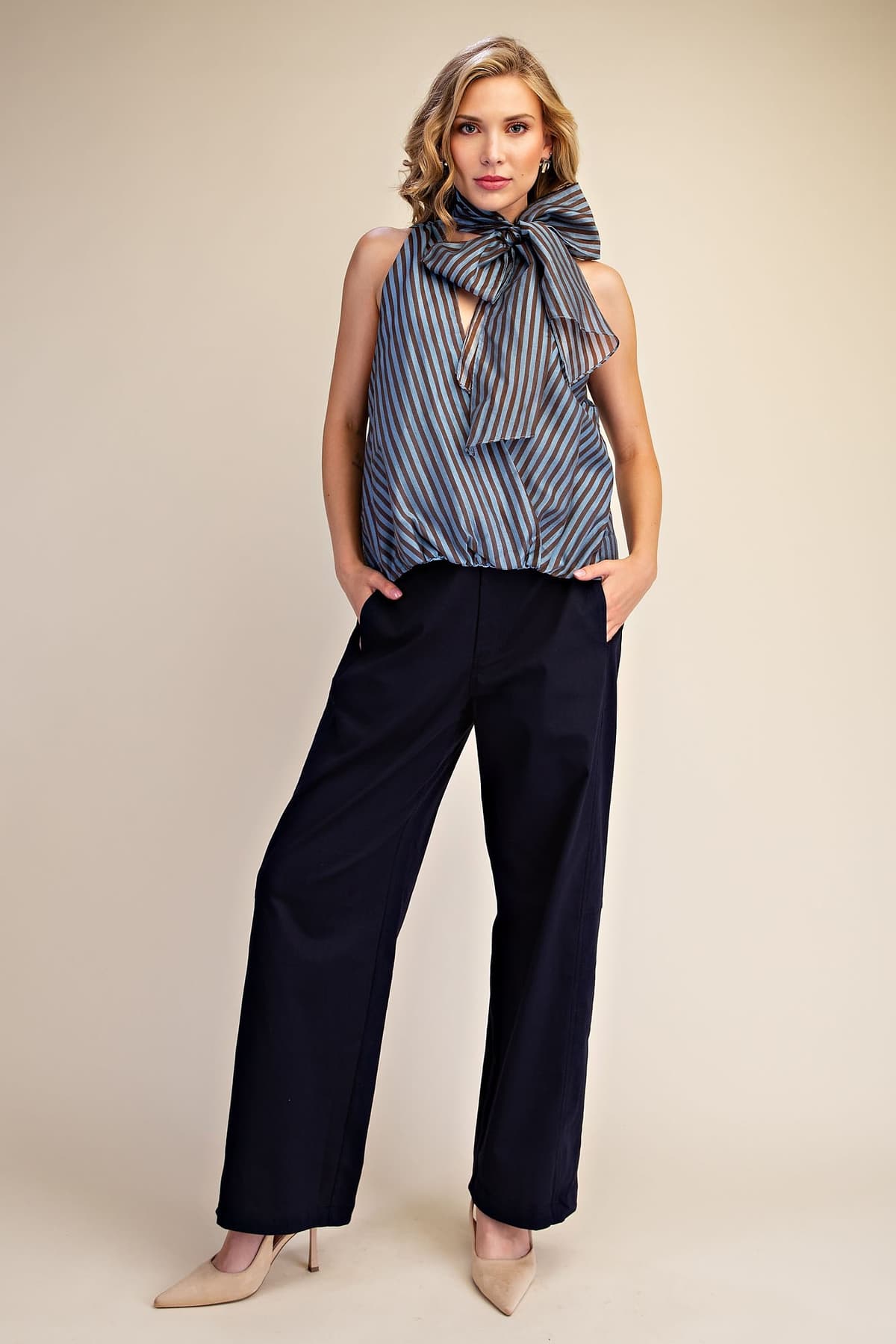 T8513 - BLUE/BROWN