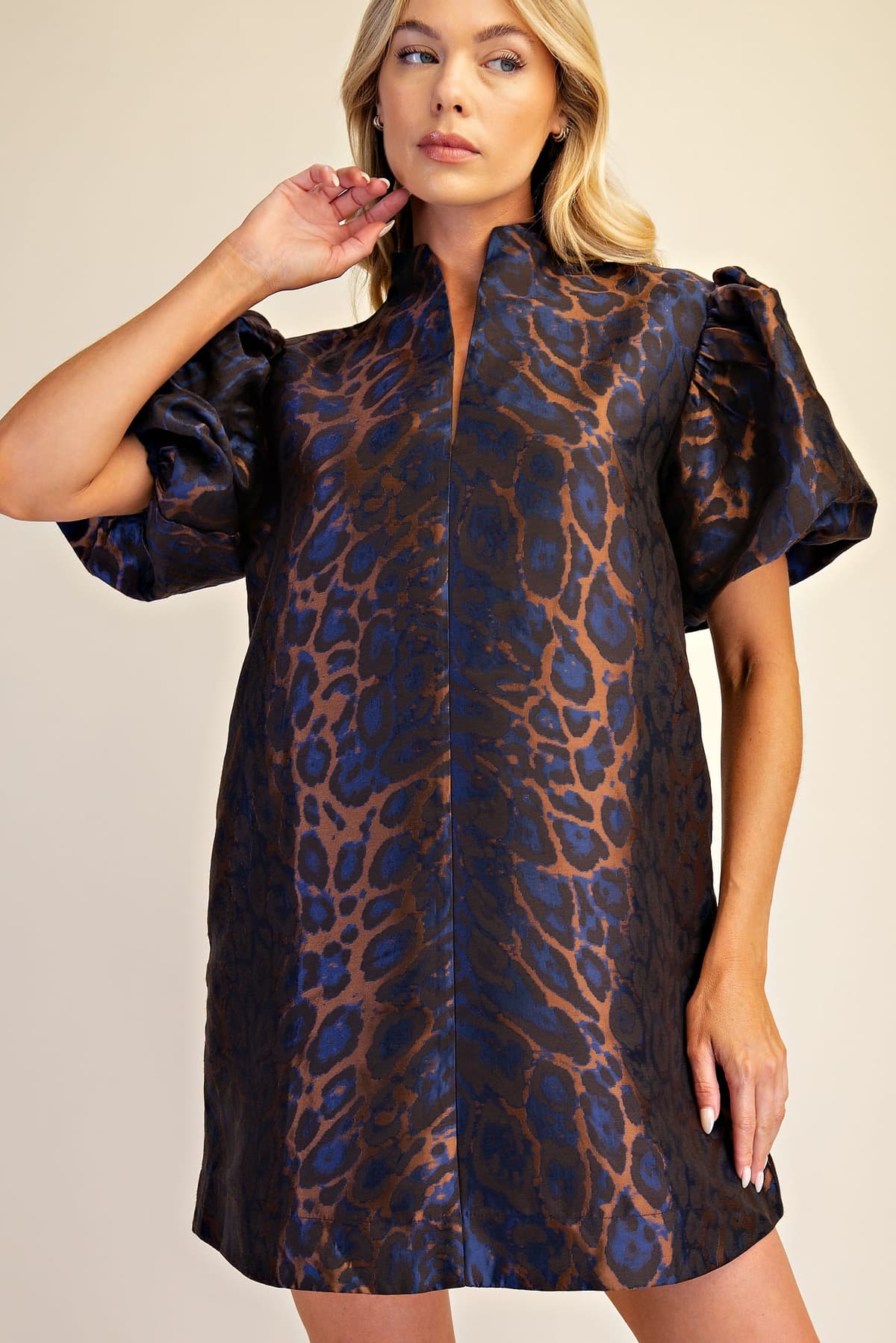 D8608 - BROWN/BLUE